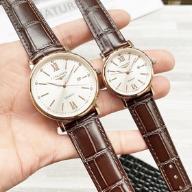 Часы Longines для пар, оригинальные импортные кварцевые механизмы