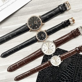 Часы Longines для пар, оригинальные импортные кварцевые механизмы