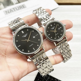 Часы Longines для пар, оригинальные импортные кварцевые механизмы