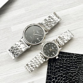 Часы Longines для пар, оригинальные импортные кварцевые механизмы