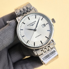 Бренд： Longines (новая модель с тремя стрелками, деловой и повсед
