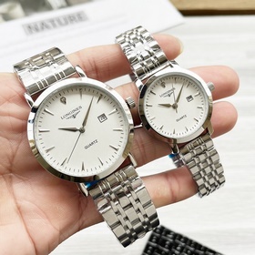 Часы Longines для пар, оригинальные импортные кварцевые механизмы