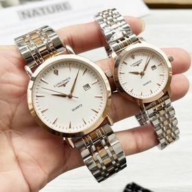 Часы Longines для пар, оригинальные импортные кварцевые механизмы