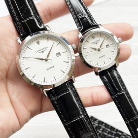Часы Longines для пар, оригинальные импортные кварцевые механизмы