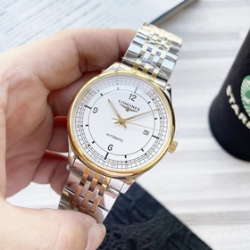 【Новинка】： Longines с тремя стрелками Тип ： Элитные мужские часы 