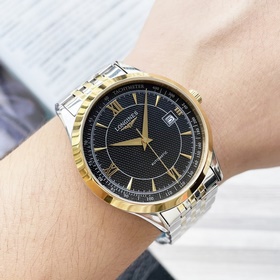 【Новинка】： Longines с тремя стрелками Тип ： Элитные мужские часы 
