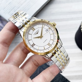 【Новинка】： Longines с тремя стрелками Тип ： Элитные мужские часы 