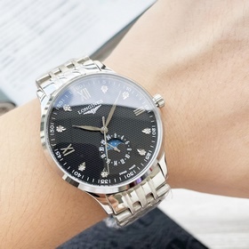 【Новинка】： Longines с тремя стрелками Тип ： Элитные мужские часы 