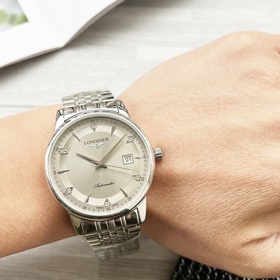 【Новинка】： Longines с тремя стрелками Тип ： Элитные мужские часы 