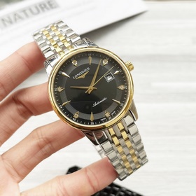【Новинка】： Longines с тремя стрелками Тип ： Элитные мужские часы 