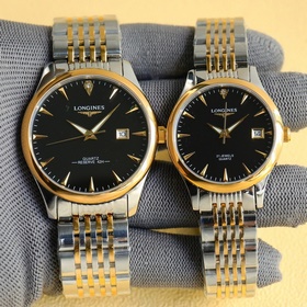 Часы Longines для пар, оригинальные импортные кварцевые механизмы