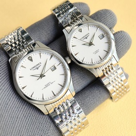 Часы Longines для пар, оригинальные импортные кварцевые механизмы