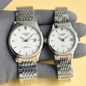 Часы Longines для пар, оригинальные импортные кварцевые механизмы