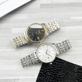 【Новинка】： Longines с тремя стрелками Тип ： Элитные мужские часы 