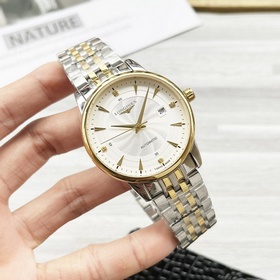 【Новинка】： Longines с тремя стрелками Тип ： Элитные мужские часы 