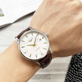 【Новинка】： Longines с тремя стрелками Тип ： Элитные мужские часы 