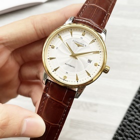 【Новинка】： Longines с тремя стрелками Тип ： Элитные мужские часы 