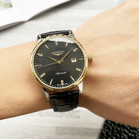 【Новинка】： Longines с тремя стрелками Тип ： Элитные мужские часы 