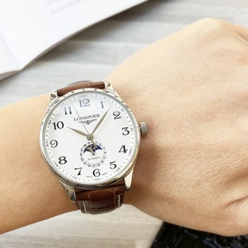 【Новинка】： Longines с тремя стрелками Тип ： Элитные мужские часы 