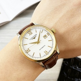 【Новинка】： Longines с тремя стрелками Тип ： Элитные мужские часы 