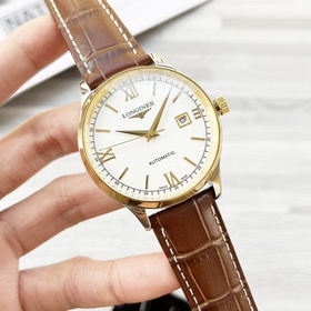 【Новинка】： Longines с тремя стрелками Тип ： Элитные мужские часы 