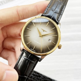 【Новинка】： Longines с тремя стрелками Тип ： Элитные мужские часы 