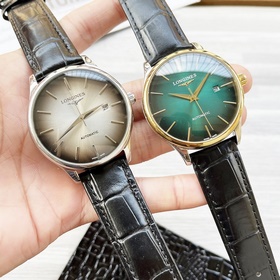 【Новинка】： Longines с тремя стрелками Тип ： Элитные мужские часы 