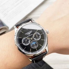 【Новинка】： Longines с тремя стрелками многофункциональным дизайно