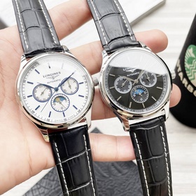 【Новинка】： Longines с тремя стрелками многофункциональным дизайно