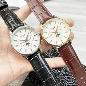 【Новинка】： Longines с тремя стрелками многофункциональным дизайно