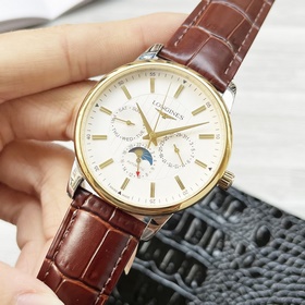 【Новинка】： Longines с тремя стрелками многофункциональным дизайно