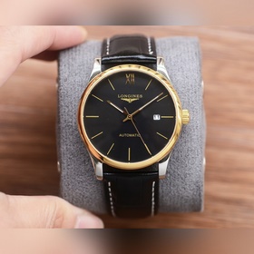0 Мужские часы с тремя стрелками 【Новинка】： Longines, лучший диз