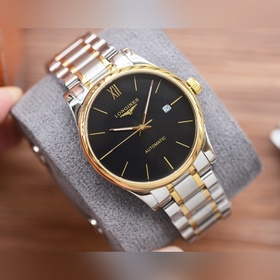 0 Мужские часы с тремя стрелками 【Новинка】： Longines, лучший диз