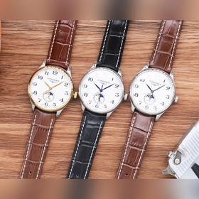 Мужские часы с тремя стрелками 【Новинка】： Longines, лучший дизай