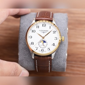 Мужские часы с тремя стрелками 【Новинка】： Longines, лучший дизай