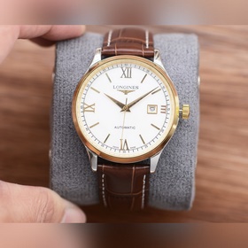 0 Мужские часы с тремя стрелками 【Новинка】： Longines, лучший диз
