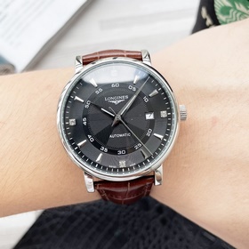 【Новинка】： Longines с тремя стрелками Тип ： Элитные мужские часы 