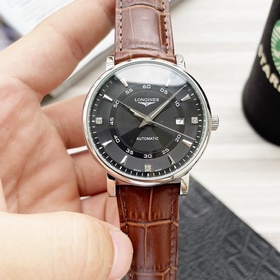 【Новинка】： Longines с тремя стрелками Тип ： Элитные мужские часы 
