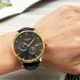 【Новинка】： Longines с двумя стрелками полукруглой рамкой Тип ： Эл