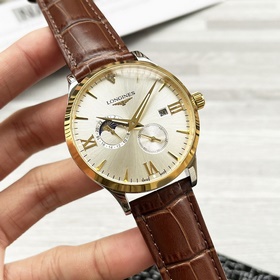 【Новинка】： Longines с двумя стрелками полукруглой рамкой Тип ： Эл