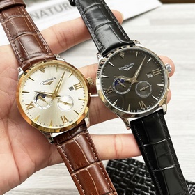 【Новинка】： Longines с двумя стрелками полукруглой рамкой Тип ： Эл