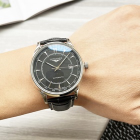 【Новинка】： Longines с тремя стрелками Тип ： Элитные мужские часы 