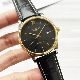 【Новинка】： Longines с тремя стрелками Тип ： Элитные мужские часы 