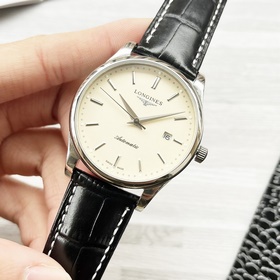 【Новинка】： Longines с тремя стрелками Тип ： Элитные мужские часы 