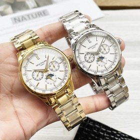 【Новинка】： Longines с тремя стрелками многофункциональным дизайно