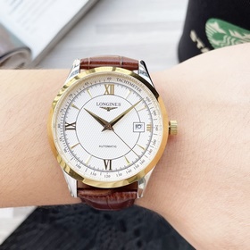 【Новинка】： Longines с тремя стрелками Тип ： Элитные мужские часы 