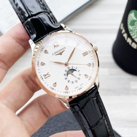 【Новинка】： Longines с тремя стрелками Тип ： Элитные мужские часы 