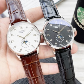 【Новинка】： Longines с тремя стрелками Тип ： Элитные мужские часы 