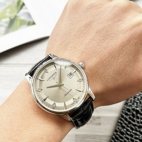 【Новинка】： Longines с тремя стрелками Тип ： Элитные мужские часы