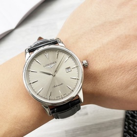 【Новинка】： Longines с тремя стрелками Тип ： Элитные мужские часы